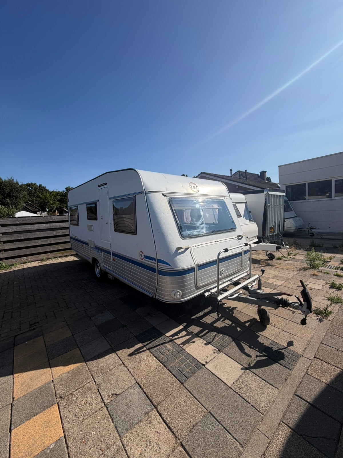 Tec 530 K enkele bedden, mover, fietsendrager …, Rondzit, Bedrijf, Schokbreker, 5 tot 6 meter