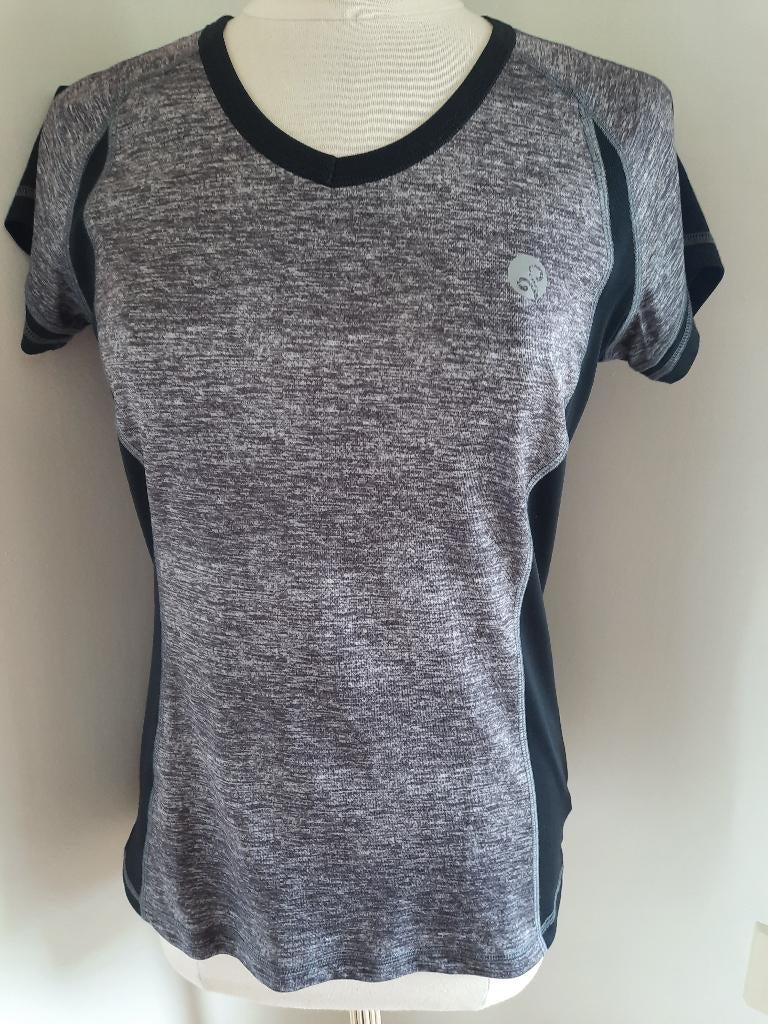 LEONTIEN sport shirt grijs zwart maat M - nieuw -, Leontien, Zwart, Nieuw, Ophalen of Verzenden