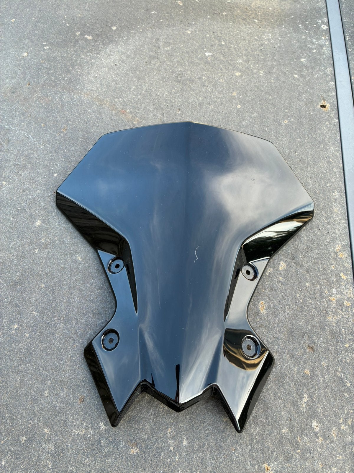 Kawasaki z900 bj2020/2024 hoog kuipruit, Ophalen, Gebruikt