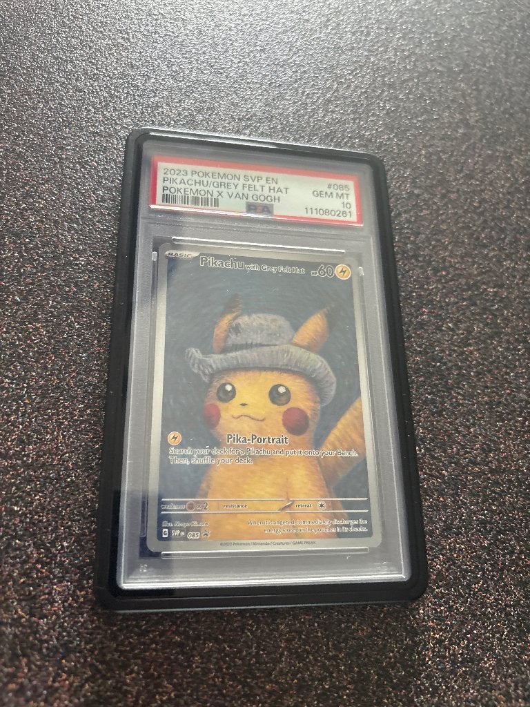 Pikachu van gogh PSA 10!, Hobby en Vrije tijd, Verzamelkaartspellen | Pokémon, Ophalen of Verzenden, Nieuw