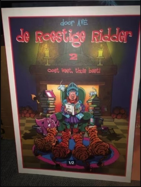 De roestige ridder oost west thuis best k5, Eén stripboek, Ophalen of Verzenden, Zo goed als nieuw