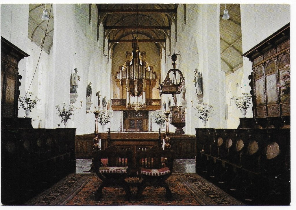 Hilvarenbeek St Petrus Banden Kerk Ansichtkaart ( B8208), Ophalen of Verzenden, 1980 tot heden, Ongelopen, Noord-Brabant