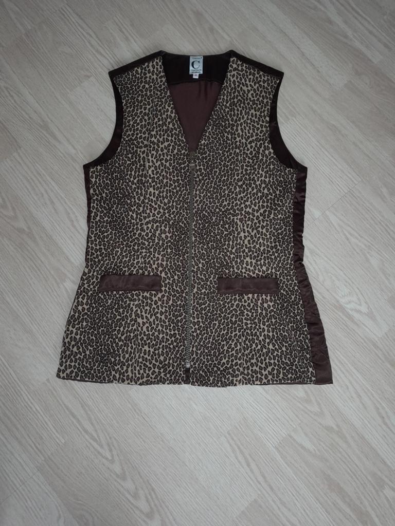 Dunne bodywarmer maat 36, Kleding | Dames, Bodywarmers, Ophalen of Verzenden, Zo goed als nieuw, Maat 36 (S), Bruin