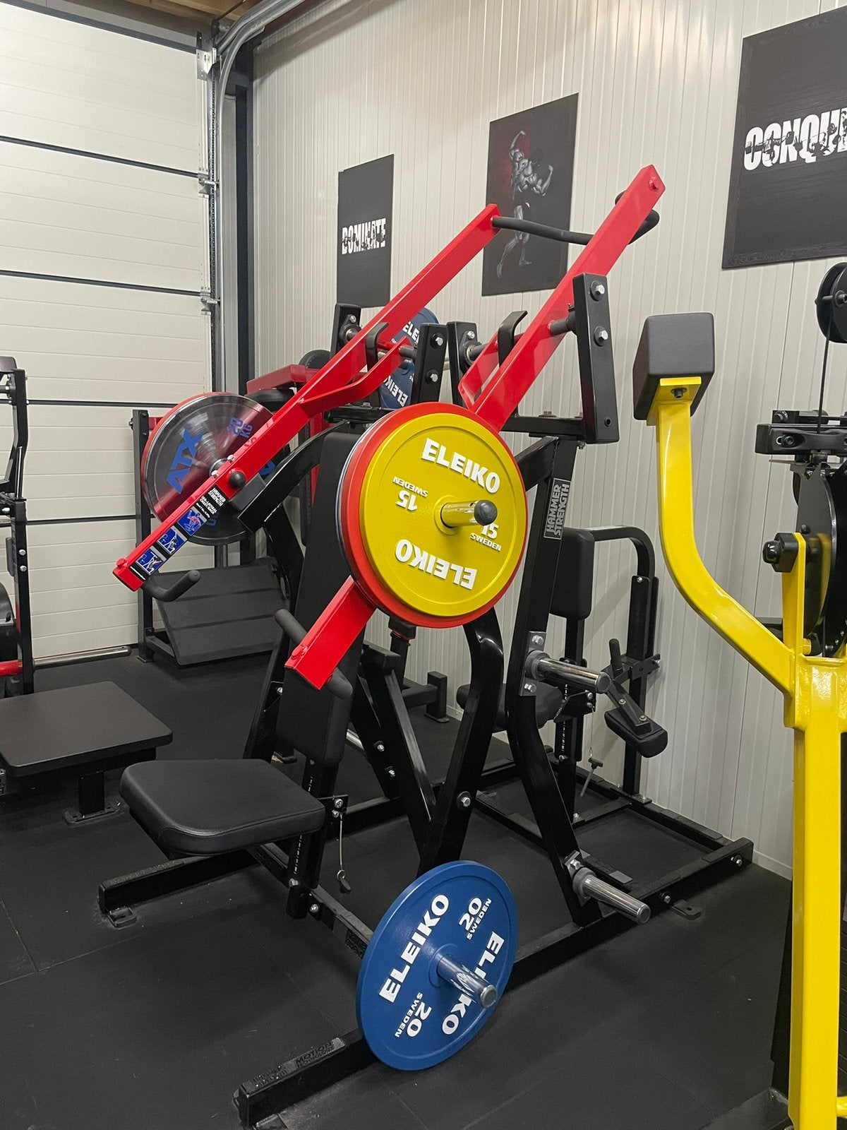Hammer strength incline/high row combo, Ophalen, Nieuw, Krachtstation