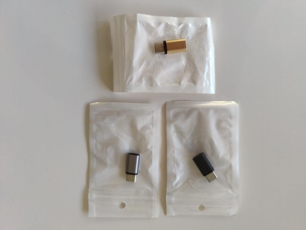 47x Verloopstekkertjes/adapter micro USB naar USB-C – NIEUW, Computers en Software, USB Sticks, Ophalen of Verzenden, Nieuw, 2 TB of meer