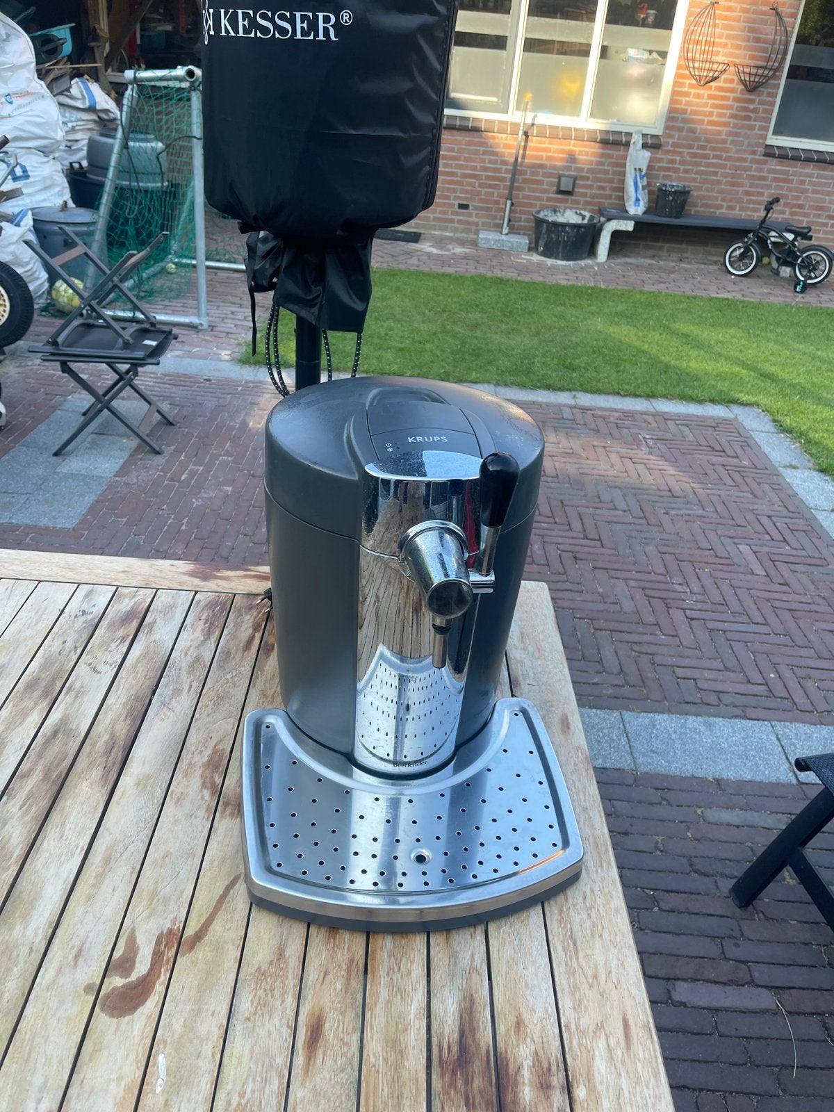 Krups Bierkoeler/Biertap - Perfect voor thuisgebruik, Ophalen of Verzenden, Gebruikt
