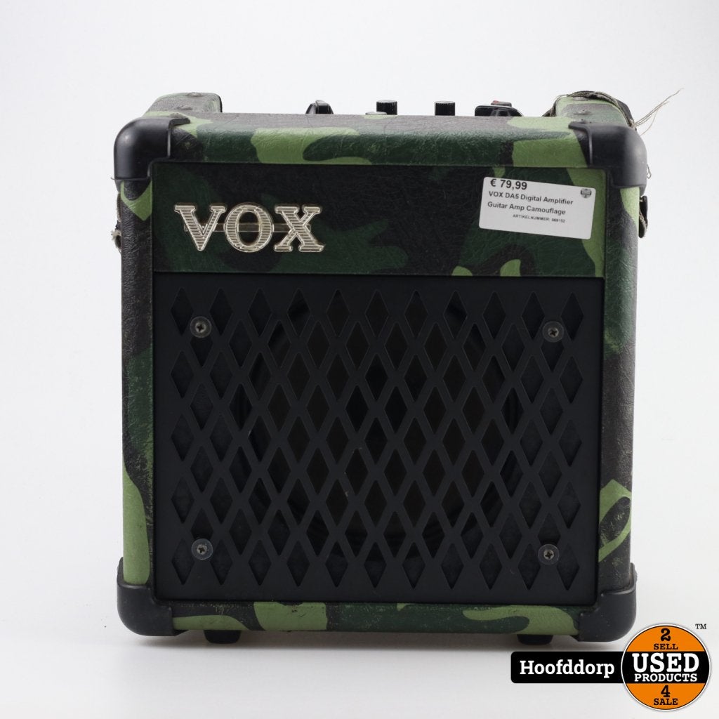 VOX DA5 Digital Amplifier Guitar Amp Camouflage, Muziek en Instrumenten, Vox, Zo goed als nieuw, https://voxamps.com/en-us/contact