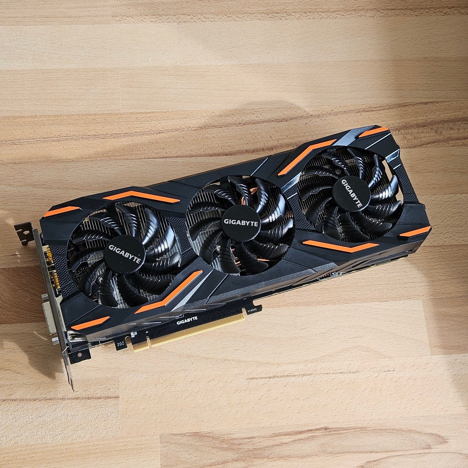 GTX 1080 8gb (Gigabyte Windforce OC 3x), Computers en Software, PCI-Express 3, HDMI, Ophalen of Verzenden, Nvidia