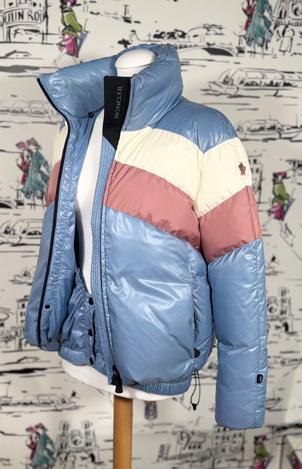 Moncler Grenoble dames ski jas maat S z.g.a.n. (2.000 euro), Kleding | Dames, Moncler EU, Blauw, Ophalen of Verzenden, Zo goed als nieuw