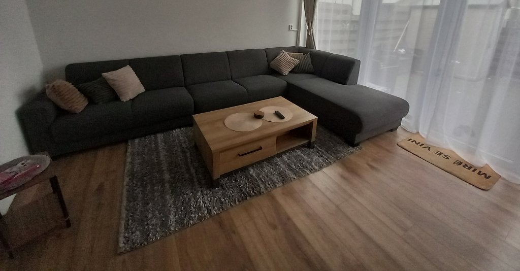 Hoekbank, Ophalen, Gebruikt, 100 tot 125 cm, Hoekbank