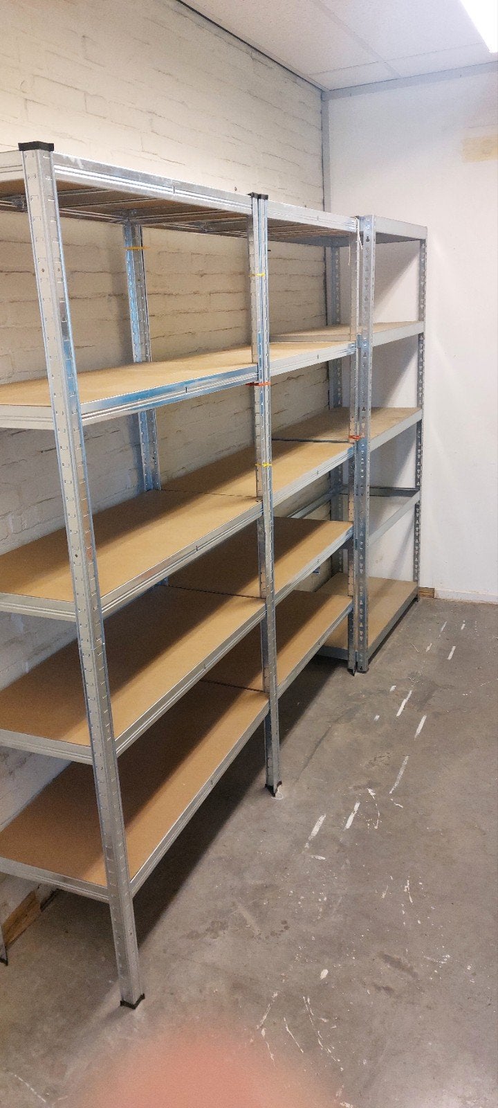 Stellingkasten voor opslag of garage, Ophalen, Gebruikt