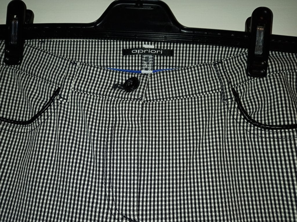 Broek merk Apriori, mt 36, Zwart, Ophalen of Verzenden, Zo goed als nieuw, Maat 36 (S)