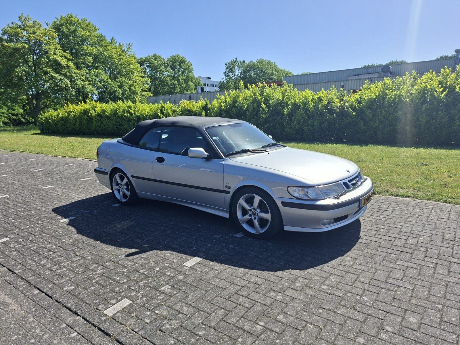 Saab 9-3 2.0 T Cabrio 1999 Grijs, foto 10