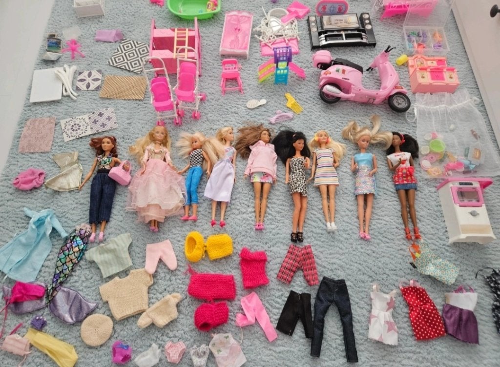 Barbie droomhuis inrichting