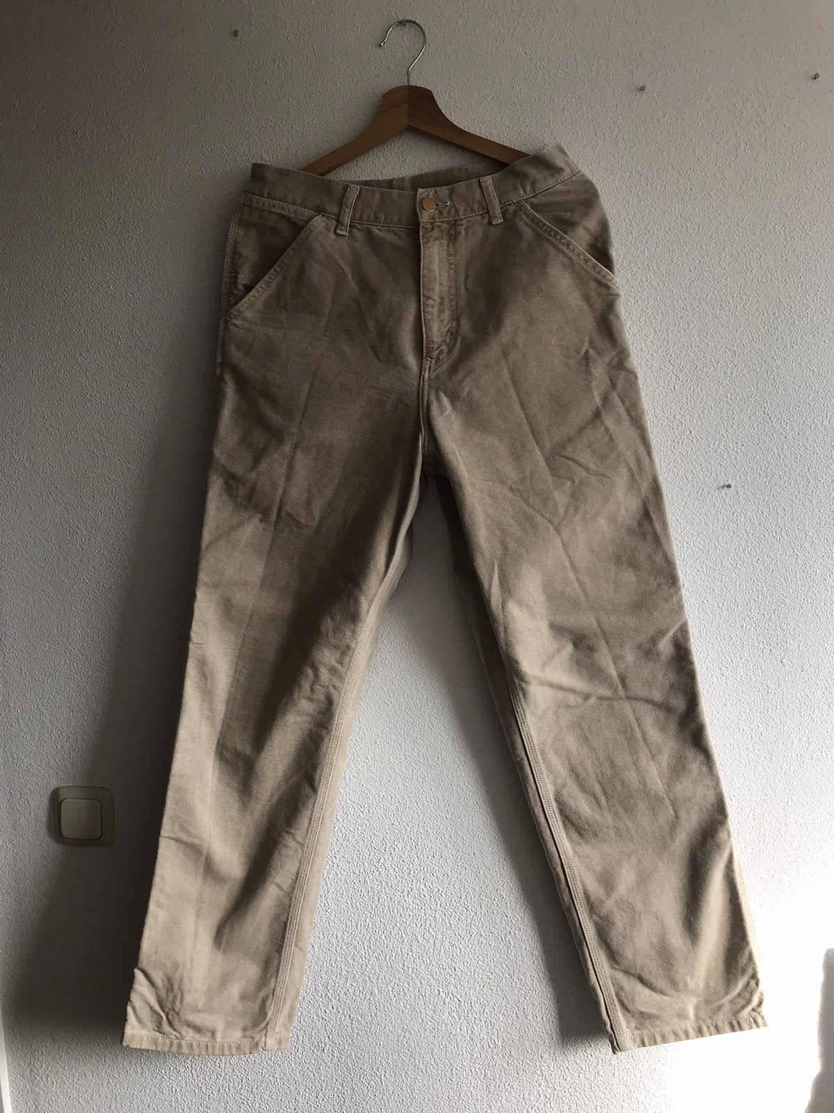 Carhartt single knee pant, Ophalen of Verzenden, Gedragen, Overige maten, Beige