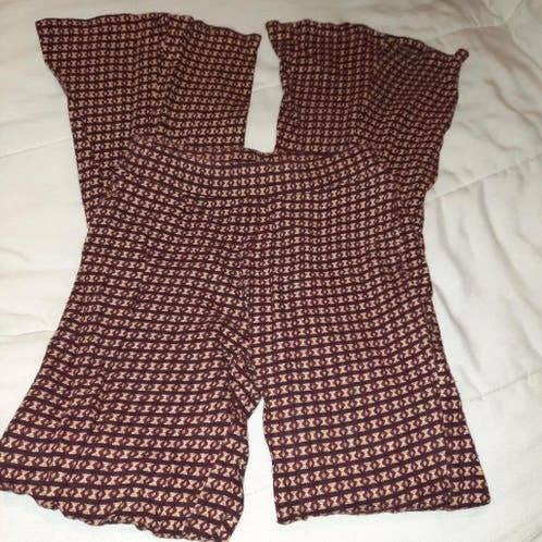 Pull en bear xs flared broek, Kleding | Dames, Verzenden, Zo goed als nieuw, Maat 34 (XS) of kleiner, Lang