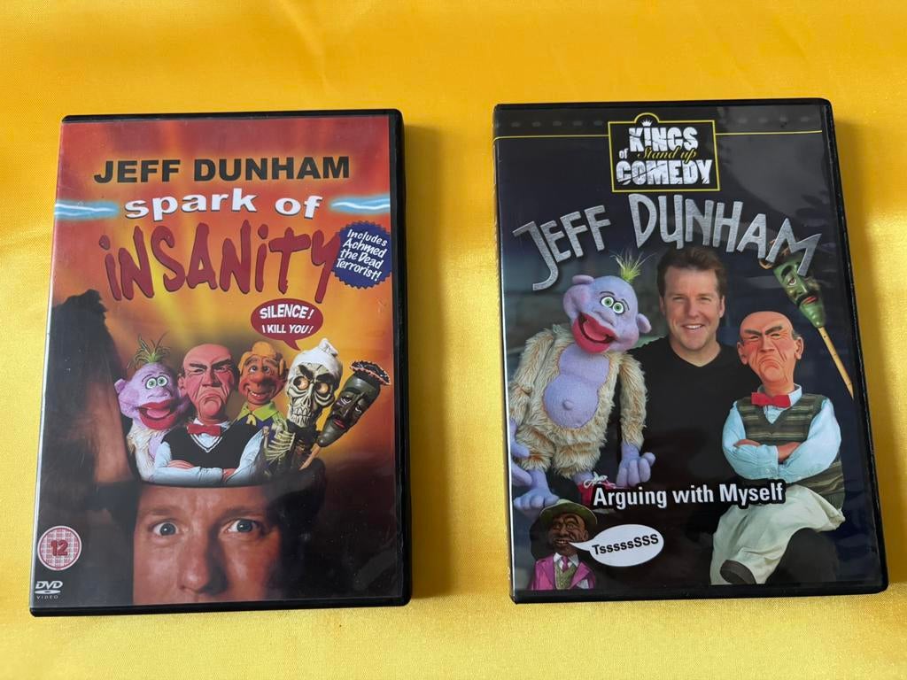 Jef Dunham : 3 dvd’s : Insanity/ChristmasSpecial/Arguing, Alle leeftijden, Ophalen of Verzenden, Zo goed als nieuw, Romantische komedie