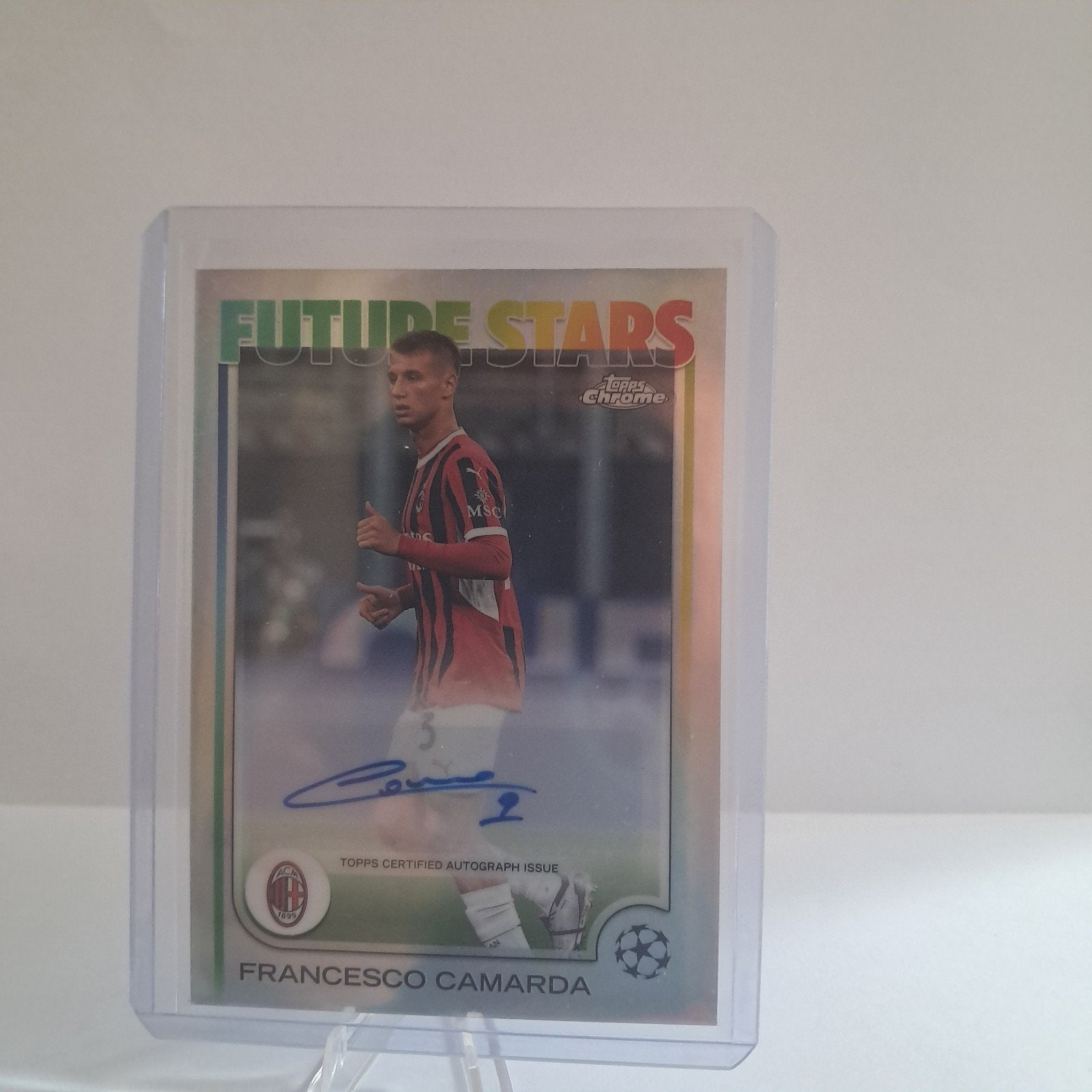 topps chrome future stars fransesco camarda handtekening, Ophalen of Verzenden, Nieuw, Plaatje