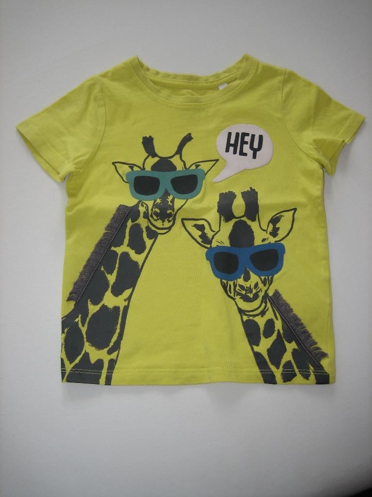 grappig giraf shirtje maat 92 van C&A, Kinderen en Baby's, Kinderkleding | Maat 92, Gebruikt, C&A, Jongen of Meisje, Ophalen of Verzenden