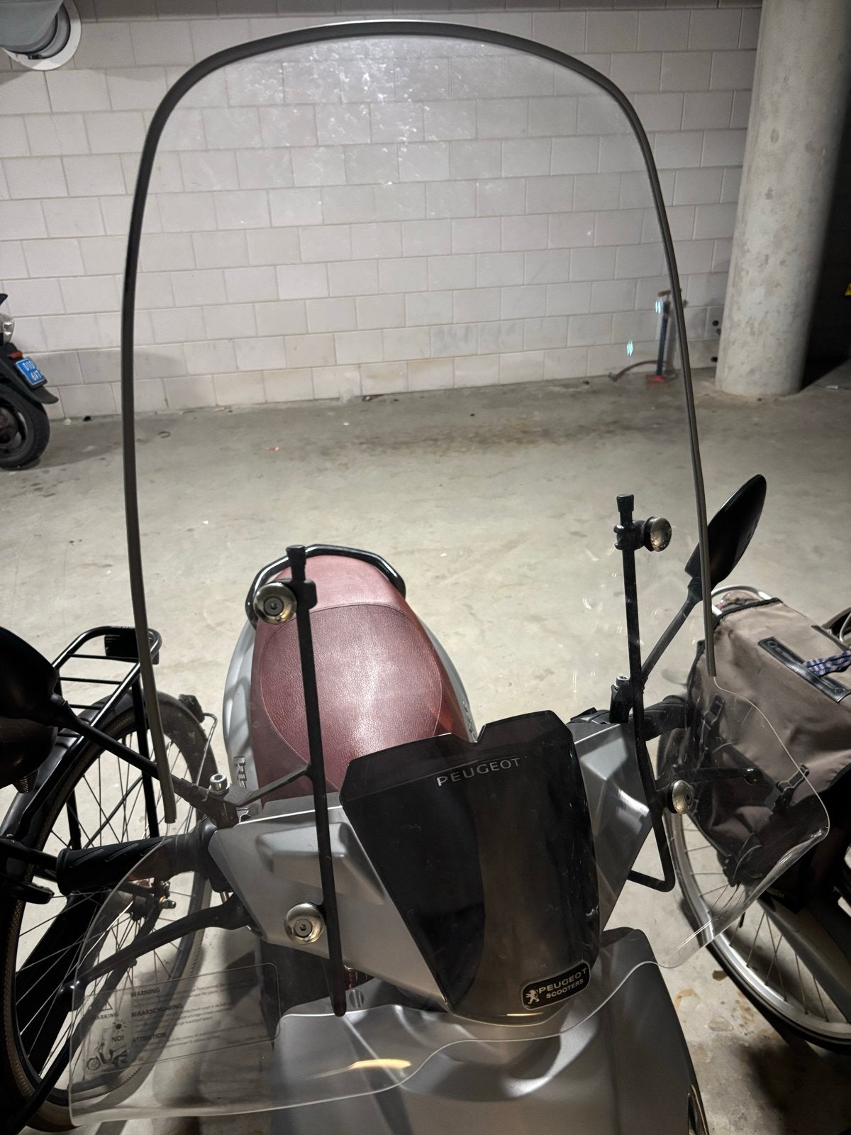 Peugeot Kissbee Windscherm, Fietsen en Brommers, Brommeronderdelen | Scooters, Ophalen, Gebruikt, Overige typen, Peugeot