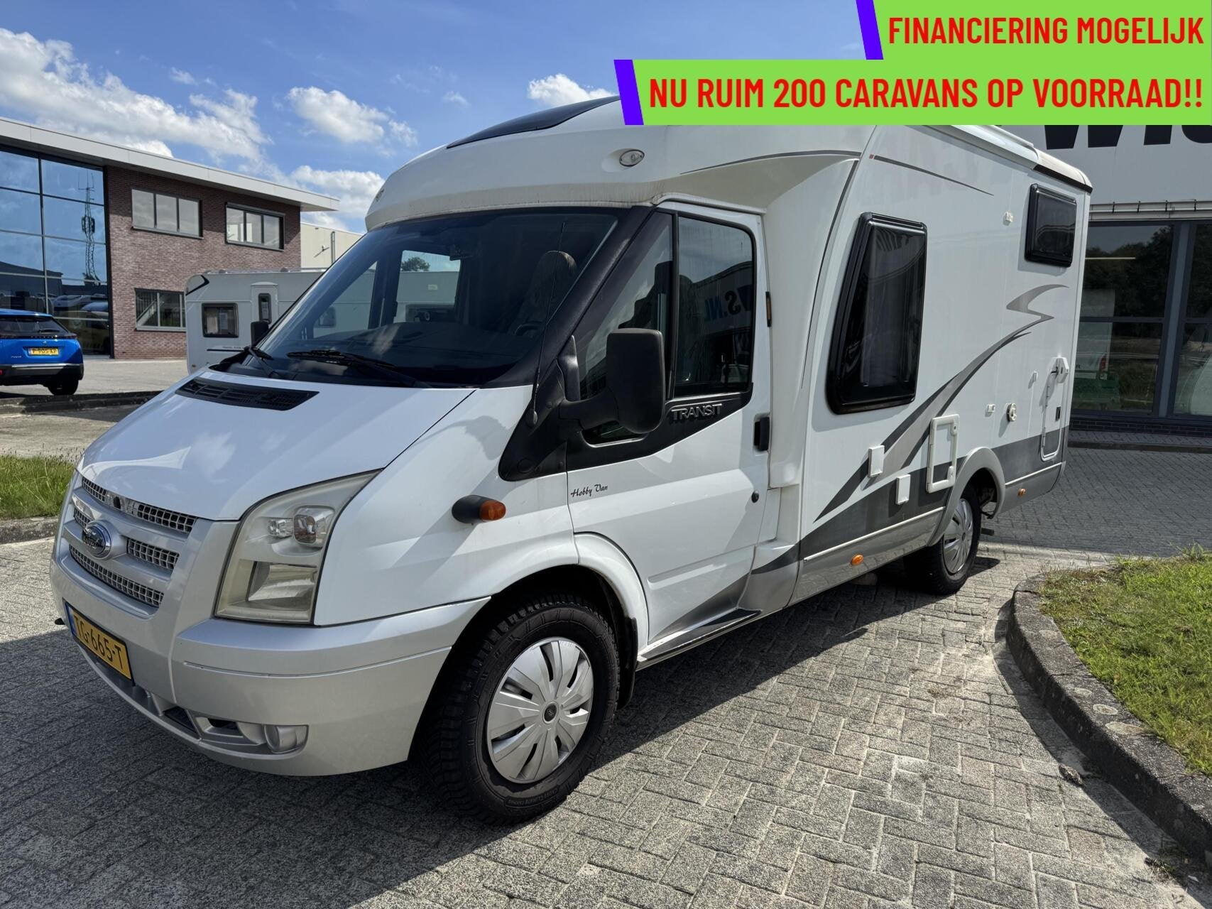 Hobby T 500 GFSC, MENEEMPRIJS! 102433 KM !, Hobby, Bedrijf, Tot en met 3, Airconditioning