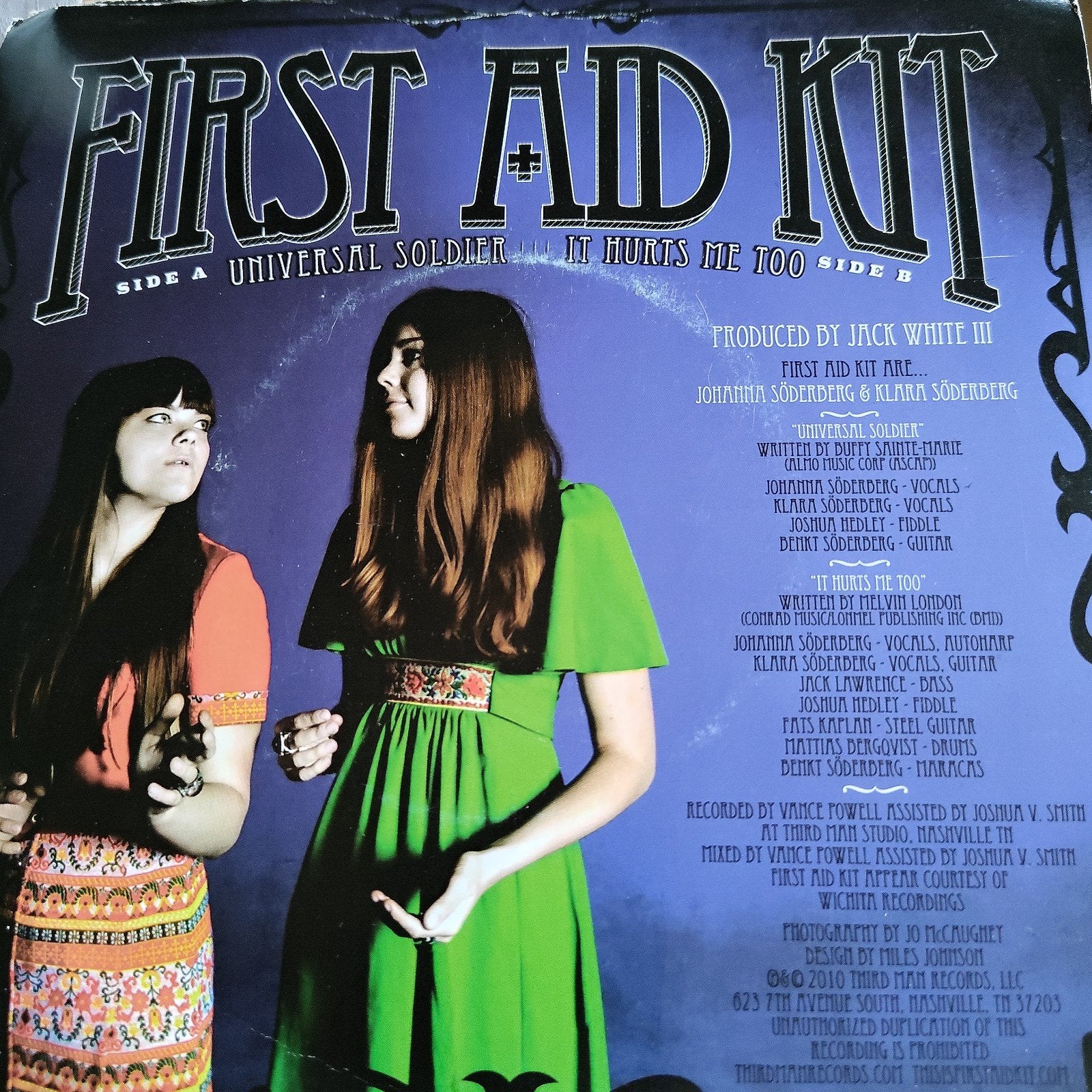 First Aid Kit - Universal Soldier / It Hurts Me Too 7" EP, Gebruikt, 7 inch, EP, EP