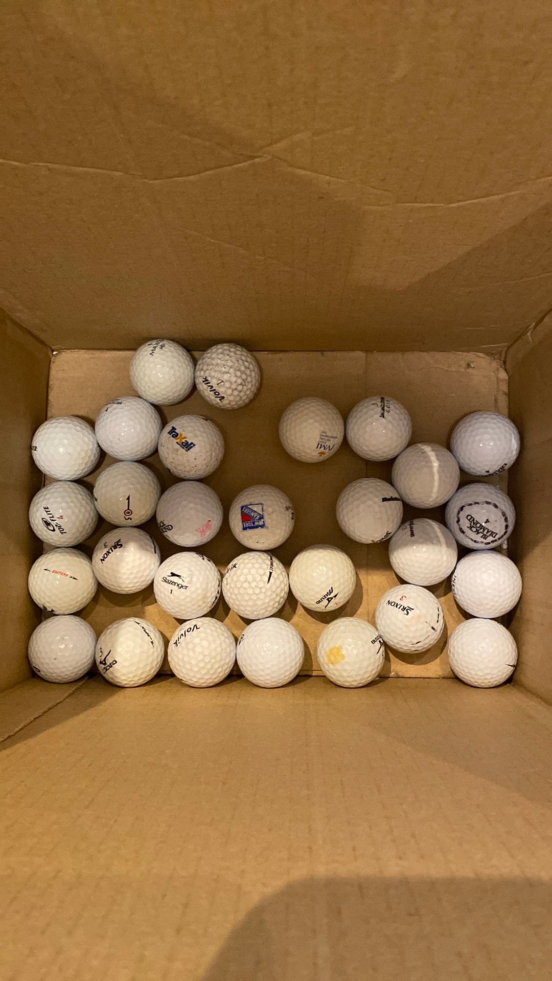 29 A/AA golfballen, Ophalen of Verzenden, Zo goed als nieuw, Bal(len)