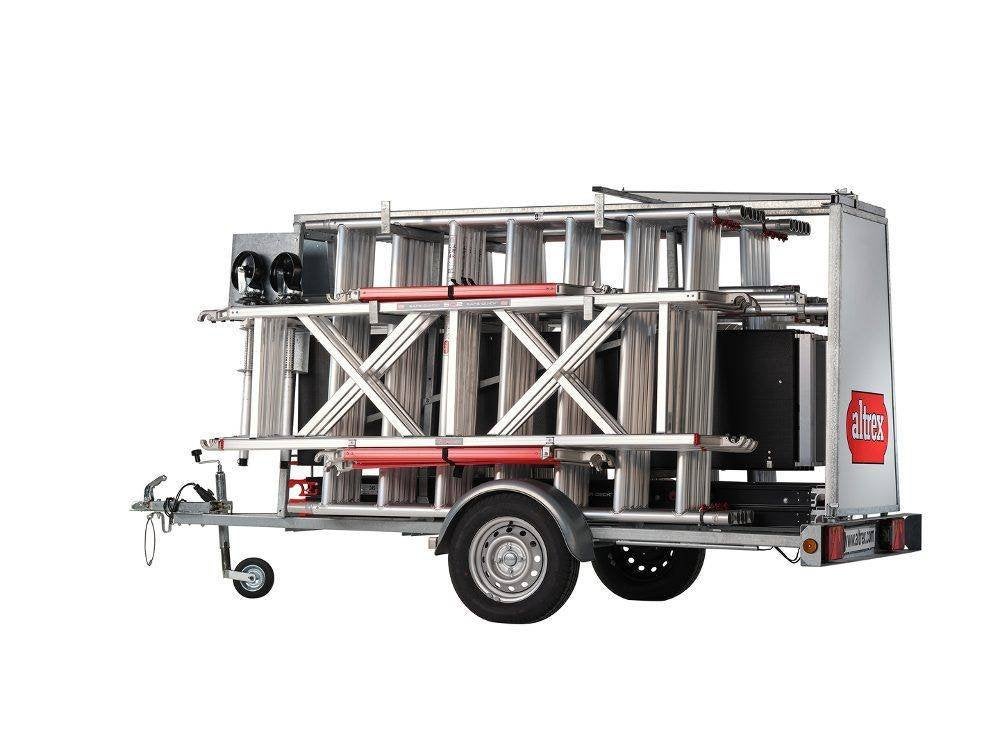 Altrex RS52-TX steiger 1.35 x 2.45 x 6.20WH Steigeraanhanger, Doe-het-zelf en Verbouw, Ophalen, Nieuw, Rolsteiger of Kamersteiger