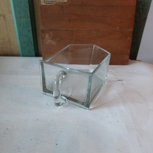 Lade glas grutters kast kruiden groot origineel 23 cm diep, Antiek en Kunst, Ophalen of Verzenden