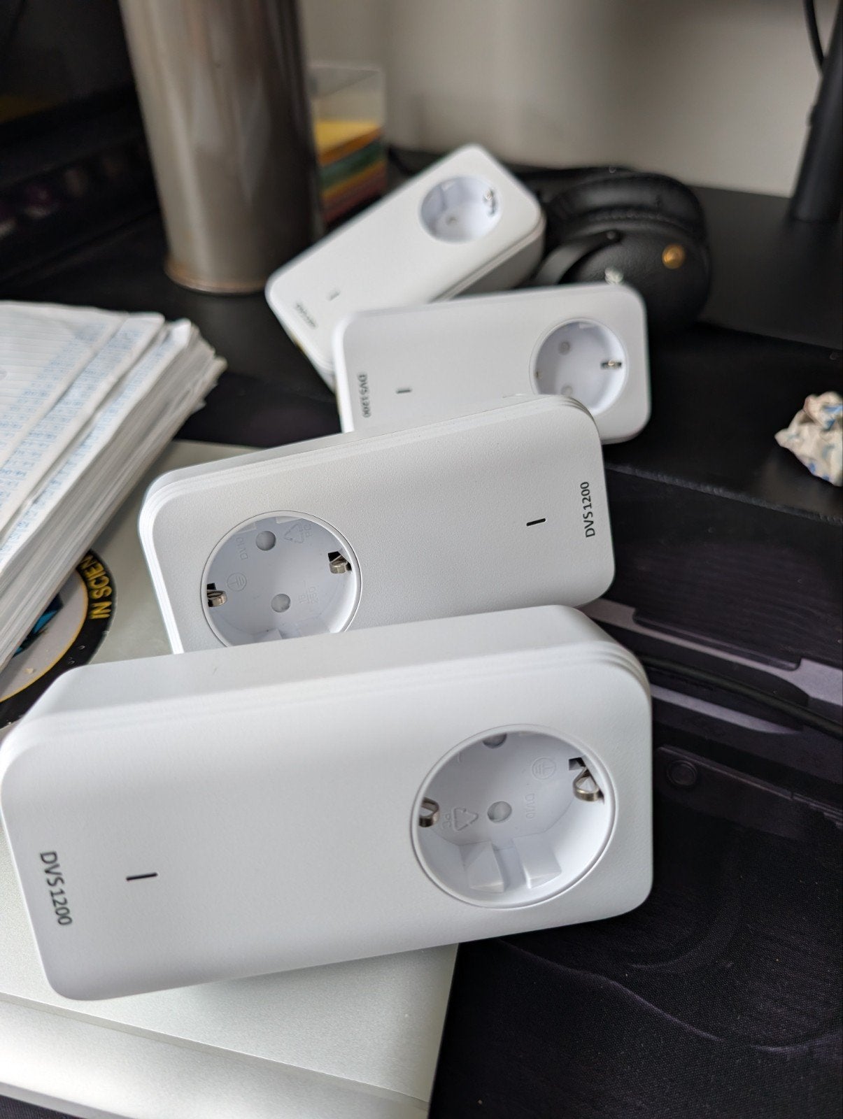 KPN DVS 1200+ Powerline Adapters (4 stuks), Ophalen of Verzenden, Zo goed als nieuw