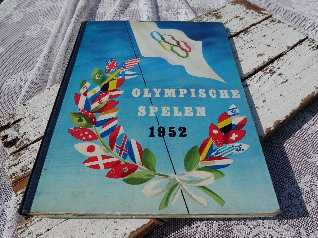 Olympische Spelen 1952 / Jan Koome / Planta / Atletiek, Ophalen of Verzenden, Gelezen, Planta Margarine, Plaatjesalbum