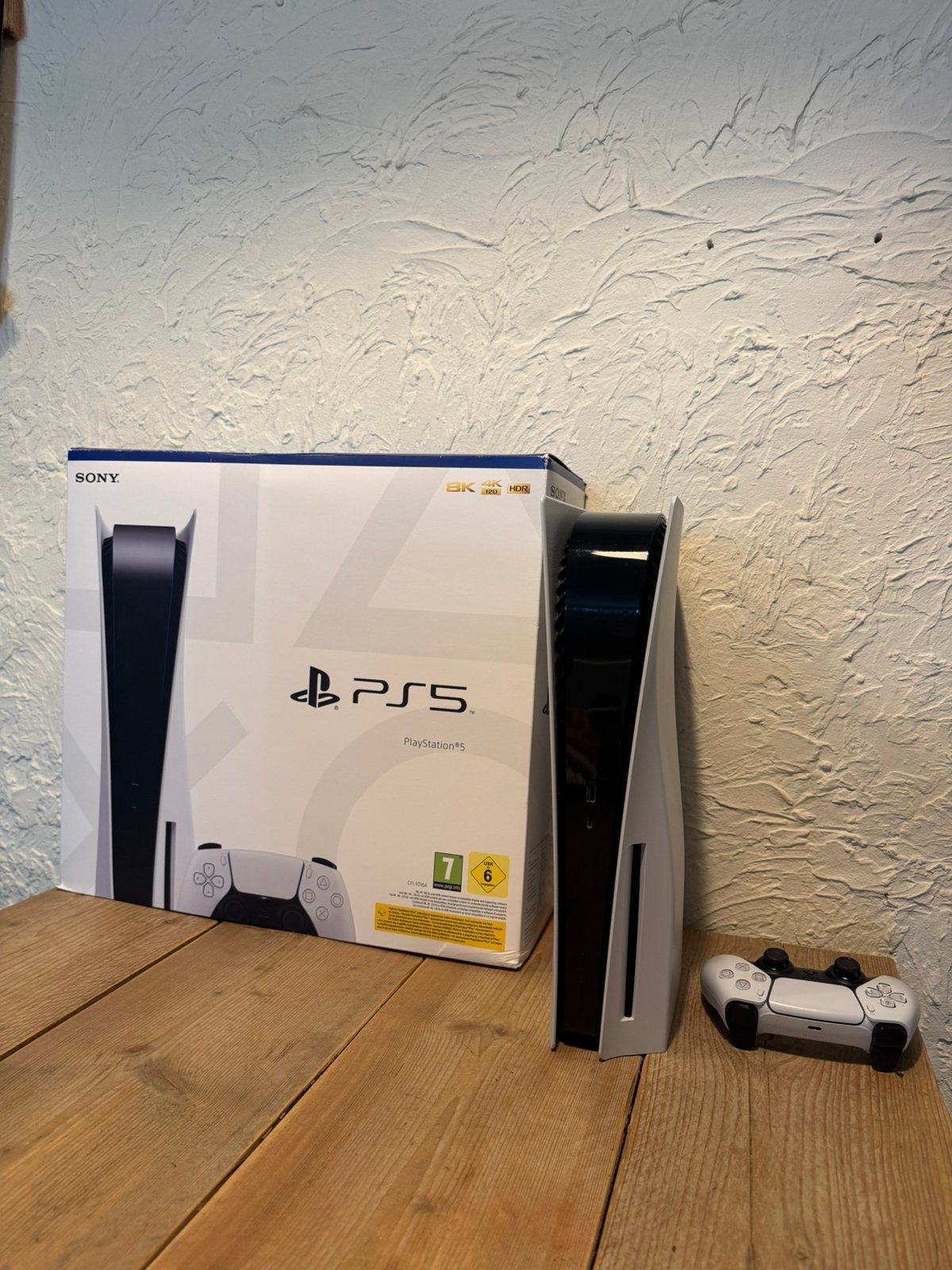 Playstation 5 Disc Edition, Spelcomputers en Games, Ophalen, Gebruikt, Playstation 5