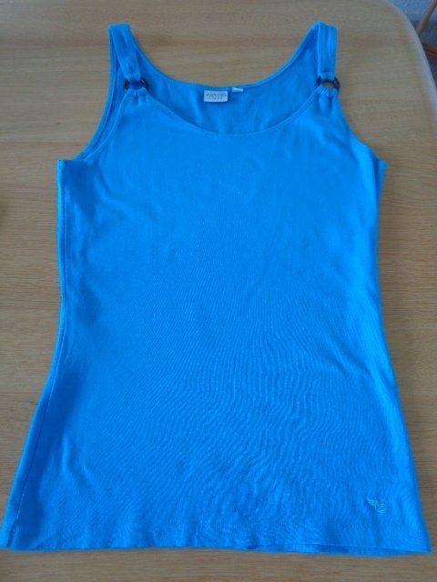 Singlet Esprit blauw/groen turquoise maat M, Maat 38/40 (M), Overige kleuren, Ophalen of Verzenden, Zo goed als nieuw