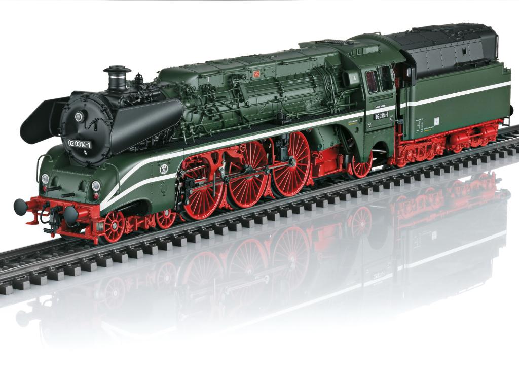 Marklin 39027 - Stoomloc 02 de "Schorsch" fabrieks NIEUW, Wisselstroom, Locomotief, Nieuw, Ophalen of Verzenden