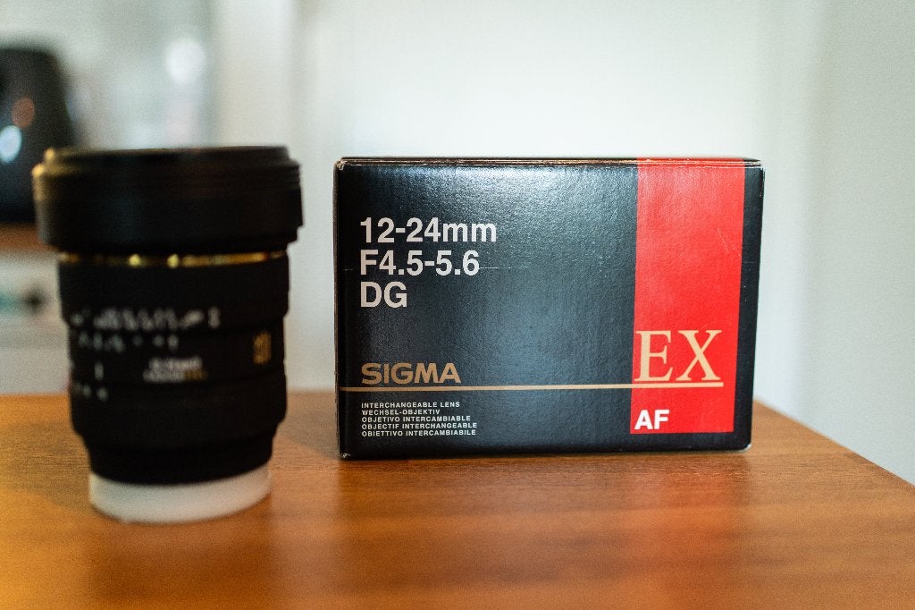 Sigma 12-24 f/4.5-5.6 EX DG Sony A voor Full Frame, Ophalen, Gebruikt, Sigma, Groothoeklens
