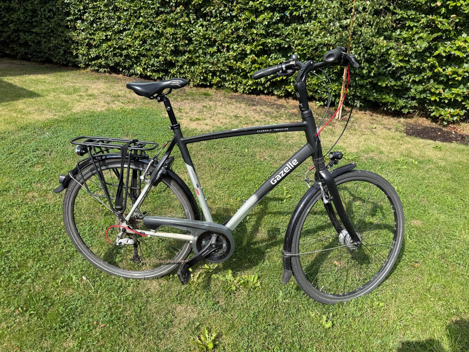 Gazelle Chamonix T27 H61 - Recent onderhoud, naafdynamo, Fietsen en Brommers, Fietsen | Heren | Herenfietsen, Ophalen, Gebruikt