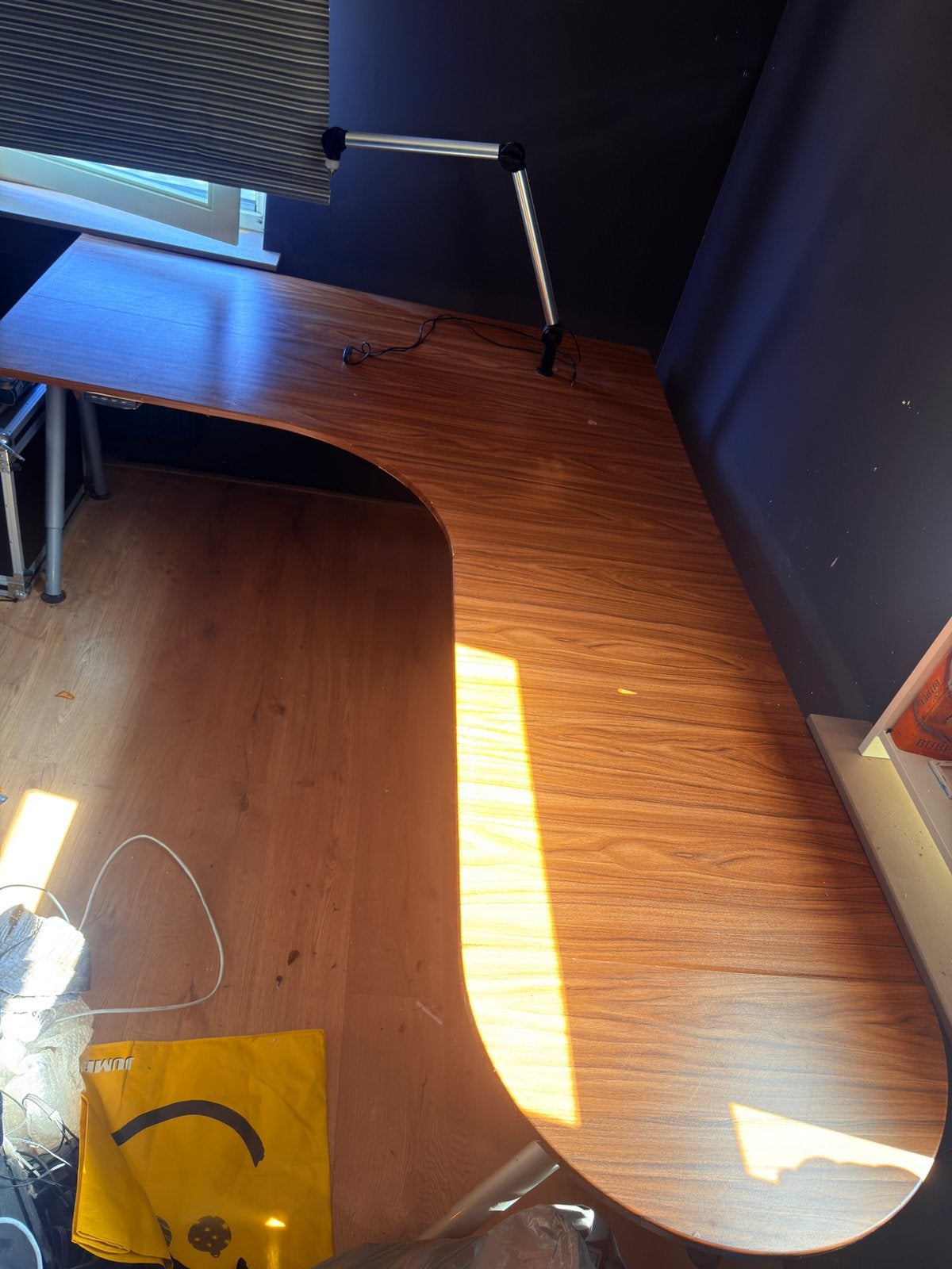 GRATIS! IKEA hoekbureau GALANT, Huis en Inrichting, Ophalen, Gebruikt, Spaanplaat of MDF, Hoekbureau