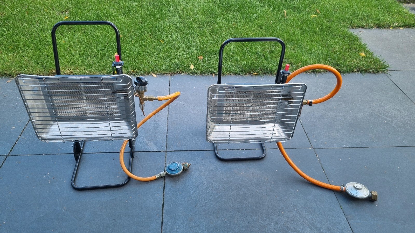 Space Gas Heater - Terrasverwarmer op Gas, Ophalen of Verzenden, Gebruikt, Gas, Vloer