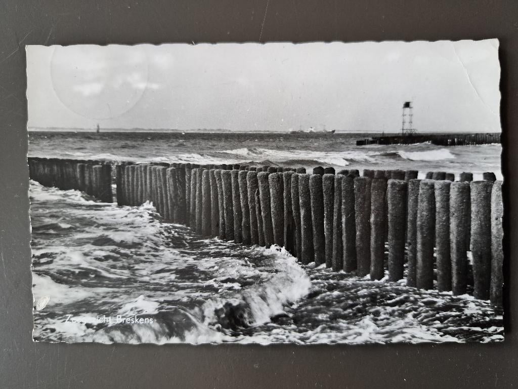 Breskens, zeegezicht, Verzenden, 1960 tot 1980, Gelopen, Zeeland