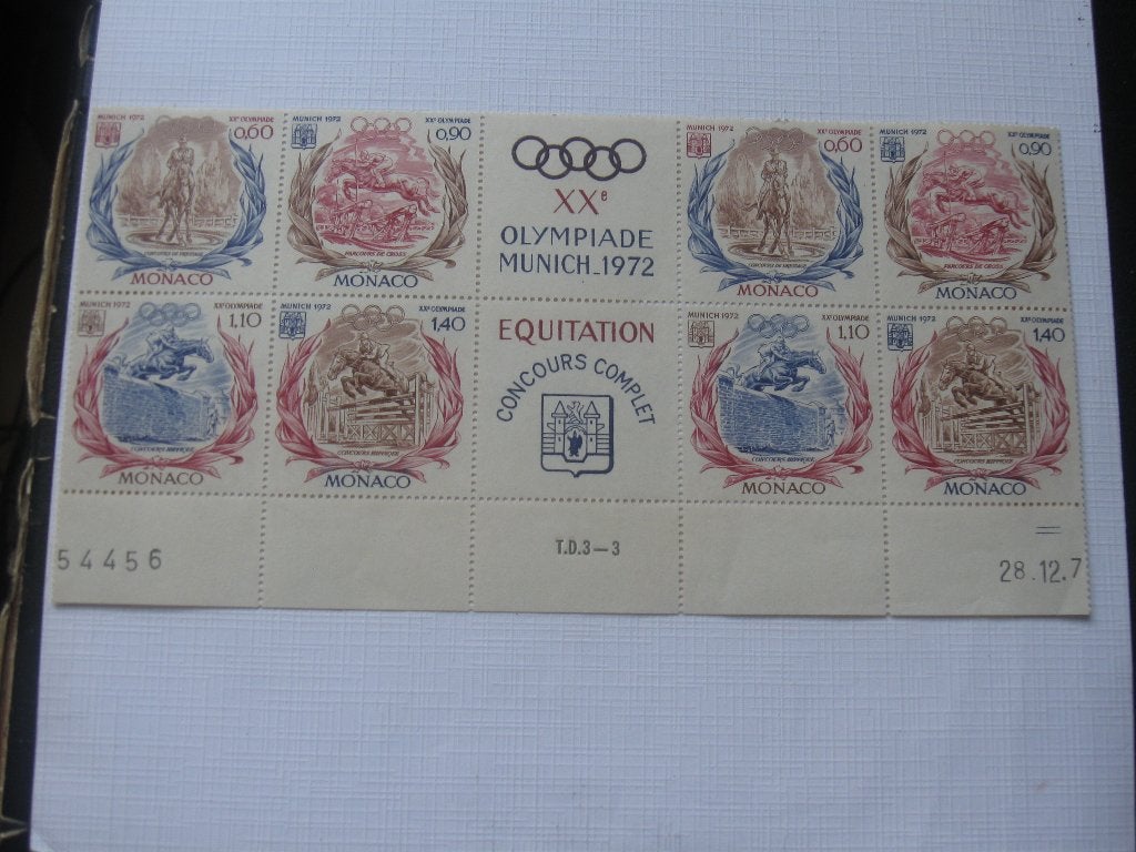 Monaco, Ophalen, Monaco, Postfris