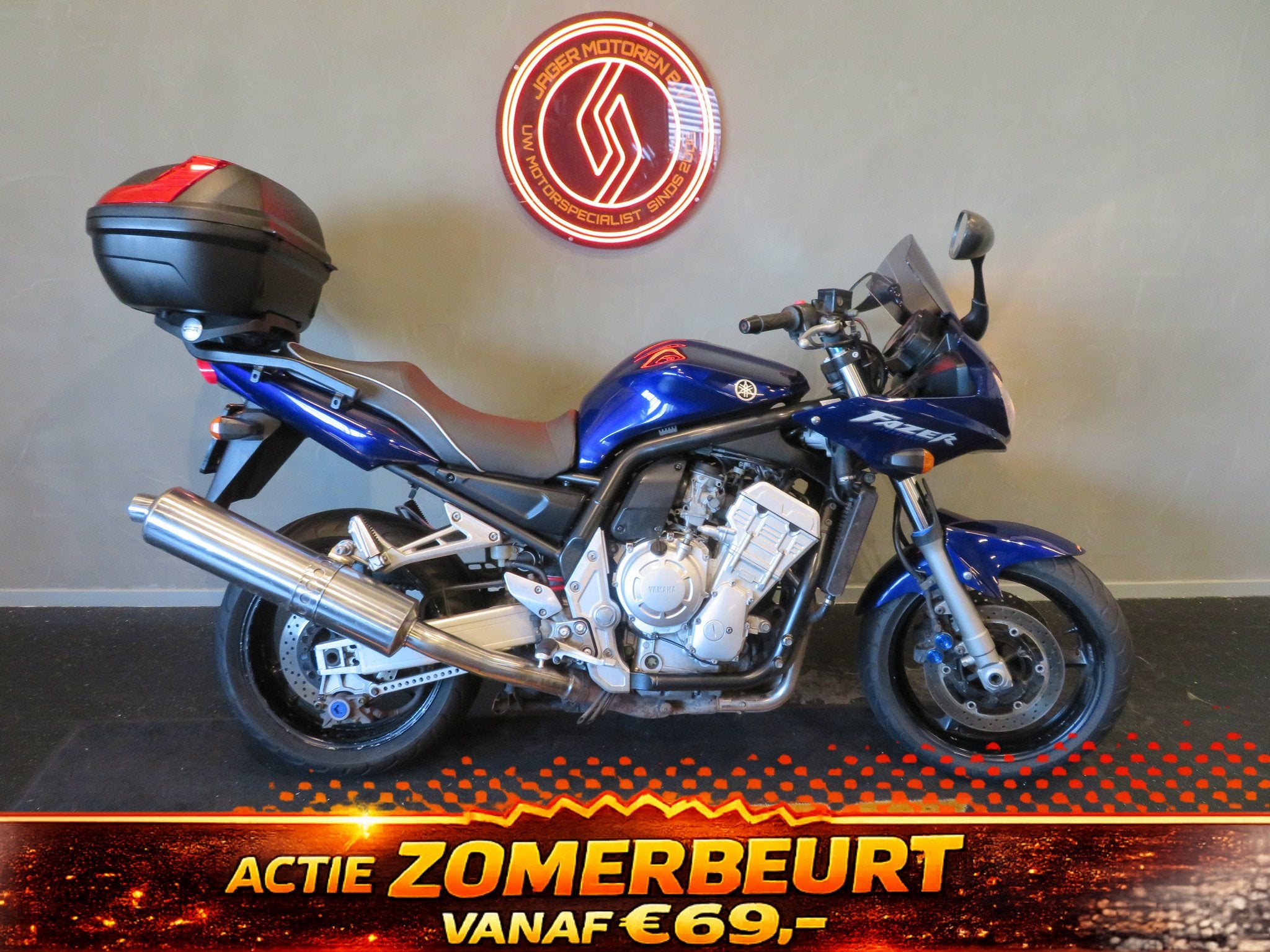 Yamaha FZS 1000 FAZER DIKKE TOERBUFFEL (bj 2003), Motoren, Motoren | Yamaha, Bedrijf, Toermotor