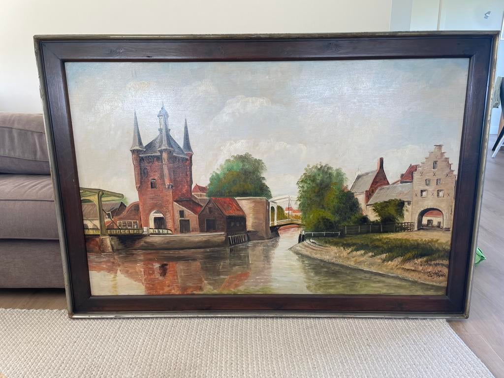 Prachtig schilderij, Antiek en Kunst, Ophalen
