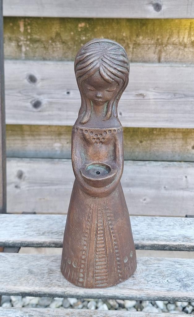 Prachtig vintage keramisch Achatit beeldje., Ophalen of Verzenden, Huis en Inrichting