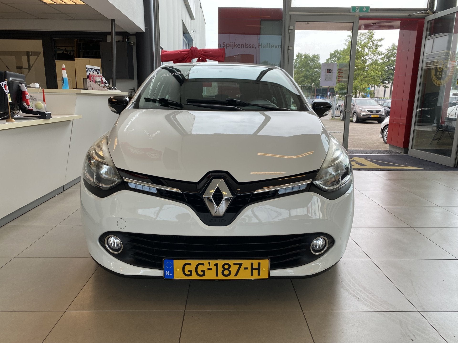 Renault Clio 1.2 ExpressionAutomaat,NavigatieAirco,Cruisecon, Auto's, Renault, Stof, Gebruikt, Electronic Stability Program (ESP)