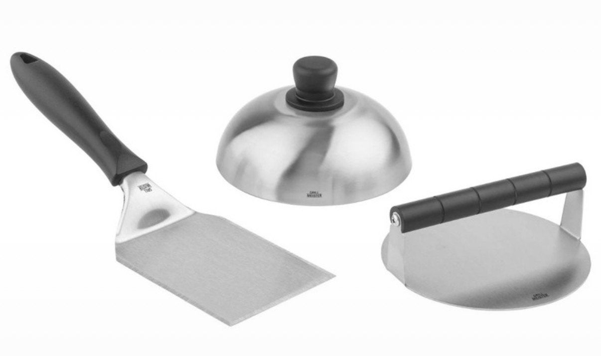 Grillmeister Hamburgerset - 3-delige starterkit, Ophalen of Verzenden, Nieuw