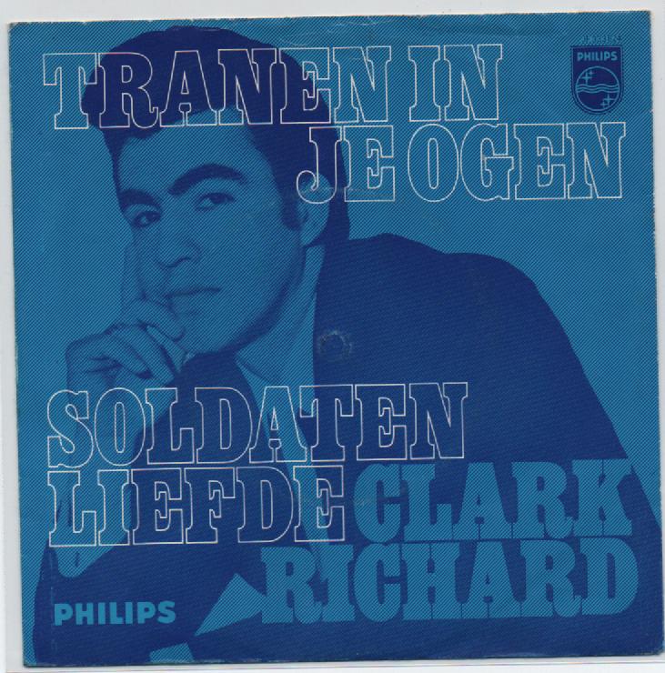 Clark Richard- Tranen in je Ogen Zeldzaam, Verzenden, 7 inch, Levenslied of Smartlap, Fotohoes