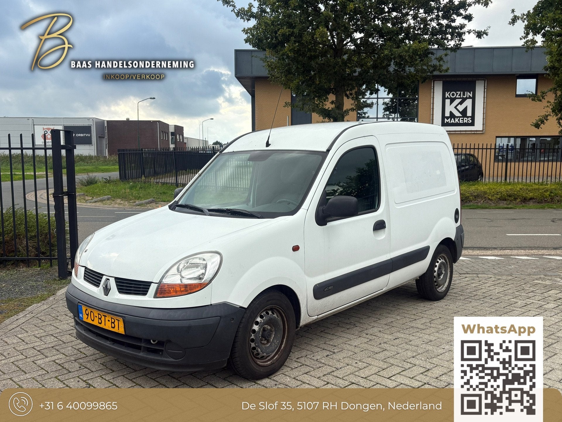 Renault Kangoo Express 1.5 dCi 55 Comfort | EX BTW, Auto's, Voorwielaandrijving, Stof, Gebruikt, Zwart