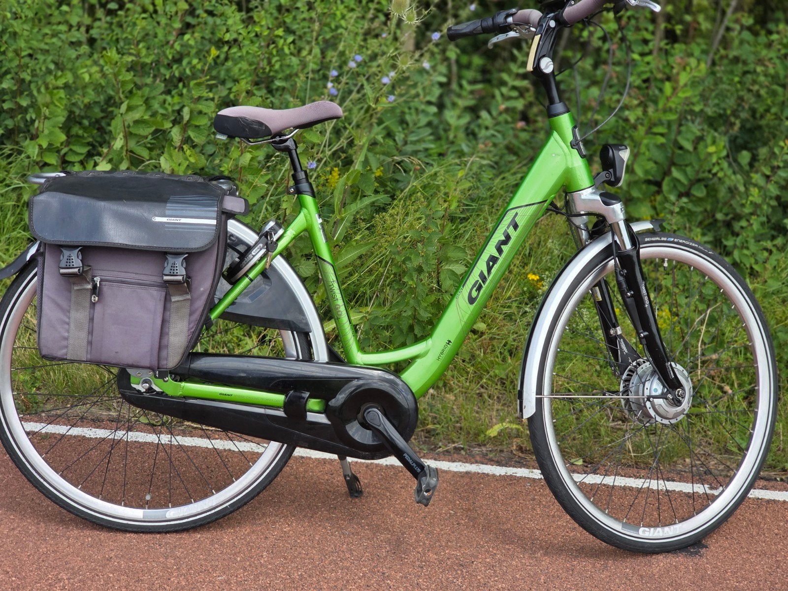 Giant twist elektrische fiets met dubbele accu, Ophalen, Gebruikt, Overige merken