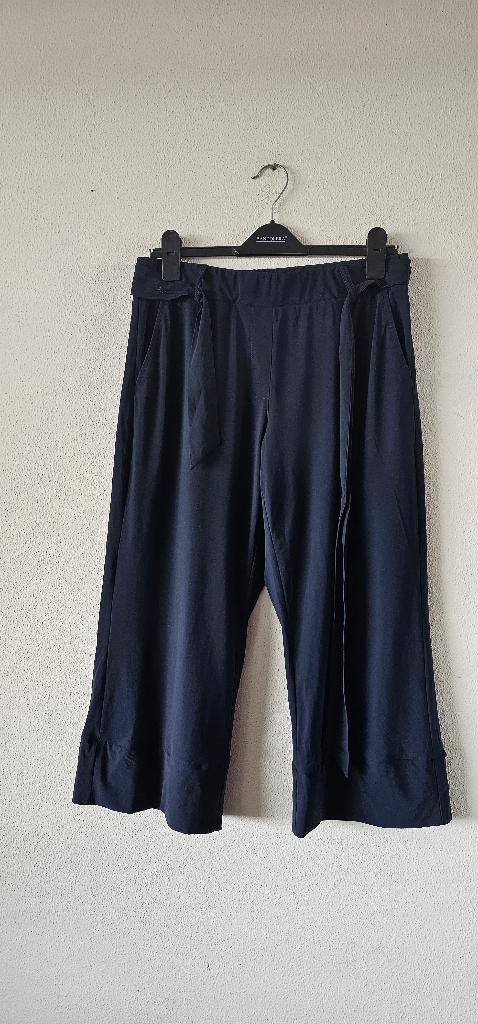 Blauwe Capri Broek van Studio Anneloes - Maat M, Maat 38/40 (M), Studio Anneloes, Blauw, Ophalen of Verzenden