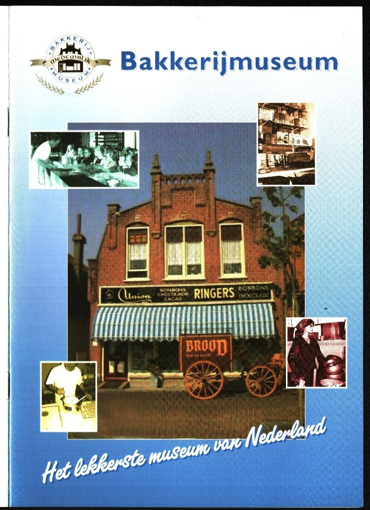 brochure Bakkerijmuseum Medemblik (BW 11), Boeken, Geschiedenis | Stad en Regio, Ophalen of Verzenden, Gelezen